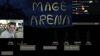 xQc Loves Casting Spells | MAGE ARENA