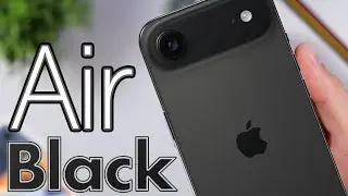 Такой незаметный! Распаковка и впечатления от iPhone Air Space Black!