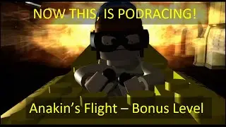 Anakin's Flight - BONUS LEVEL - LEGO SW: TCS Full Completion Walkthrough