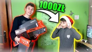 DAŁEM BRATU SPRZĘT ZA 1000ZŁ NA ŚWIĘTA! |Mateo