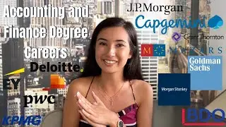 WHAT JOBS: Accounting and Finance Degree - What careers can you do | Becca and Soph