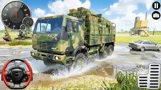 Army Truck Driving Cargo Games - US Offroad Army Truck Driving 3d 2026 - Android Gameplay 