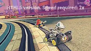 Wii U- Mario Kart 8- Toad Harbor- HTML5 version