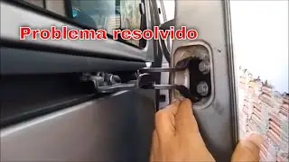 Porta de correr da doblo esta caida , eu resolvi dessa forma!!!
