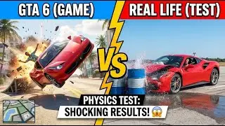 GTA 6 vs REAL LIFE: The Ultimate Physics Test! 😱 (Euphoria Engine 2.0)