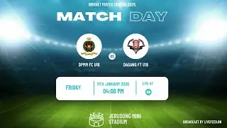 Brunei Youth League 2025 U18 Between DPMM FC U18 vs Dagang FT U18