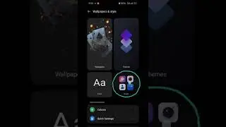How to Adjust Apps Icon Size in OnePlus | APPS ICON Size Kaise Karen | #oneplus | #shorts