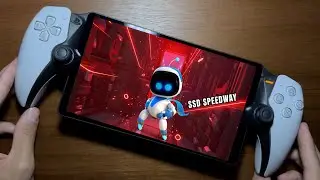 Astro&rsquo;s Playroom: SSD Speedway (Remote Player) PlayStation Portal Gameplay