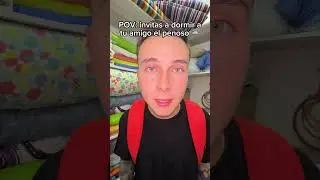 Regres&oacute; el amigo penoso 😳 #shorts