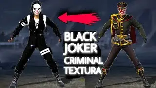 🔴 FREE FIRE NEW TEXTURA BLACK JOKER CRIMINAL BUNDLE GLITCH PACK 🔴 NO PASSWORD 🔴 BY 🔴 APURBA BOY 🔴