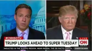Donald Trump on David Duke CNN Jake Tapper