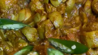 Gurday masala fry (goat kidney)