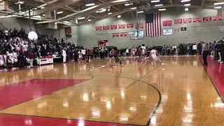The final play of Doherty's win over South in a Division 1 Central quarterfinal