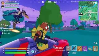 Fortnite Simpsons Battle Royale Zero Build Fishstick Drive By