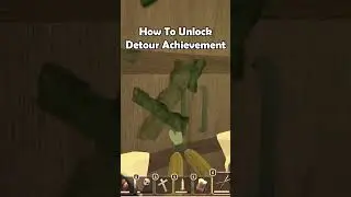 How To Unlock Detour Achievement in Doors Roblox | The Great Outdoors Update #shorts #doorsroblox