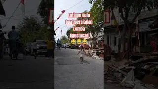 persiapan menjelang lomba Agustusan 😂😂😂  #running #trending #sparing