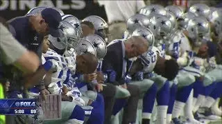 Trump, fans react to Cowboys' anthem demonstration