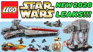 NEW JANUARY 2026 LEGO STAR WARS SETS REVEALED!!! REPUBLIC VENATOR, AT-AT, CAD BANE, AND MORE!!!