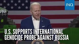 US supports international genocide probe against Russia
