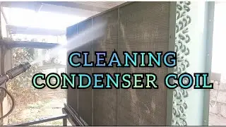 How To Clean Condenser || Air Cool Condenser