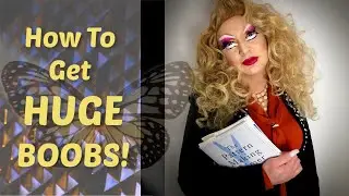 DRAG 101: How to get HUGE BOOBS| Drag Queen Transformation|