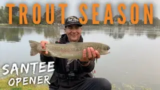 Trout Season is Here! SANTEE LAKES OPENER 2021