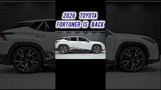 2026 Toyota Fortuner Finally Revealed! New Design, Interior Upgrades & Power You Didn&rsquo;t Expect