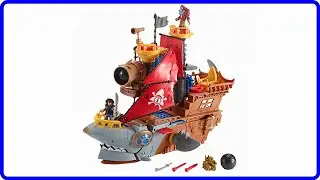 REVIEW (2025): Imaginext Shark Bite Pirate Ship. First Look.