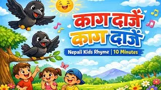 काग दाजै काग दाजै Kag Dajai Kag Dajai Nepali Kids Rhyme & Nursery Song 10 minutes nepali best rhymes
