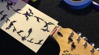 MonoPrice Indio Merged with Squier Custom Deluxe Tele Neck by Steve Bright