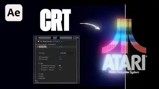 CRT Retro Emulator for After Effects - Quick Walkthrough