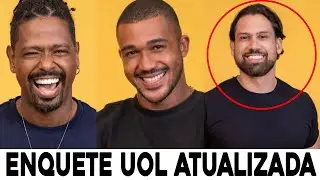 BBB 26: ENQUETE UOL ATUALIZADA JA MOSTRA QUEM SAI ENTRE LEANDRO, MATHEUS, BRIGIDO