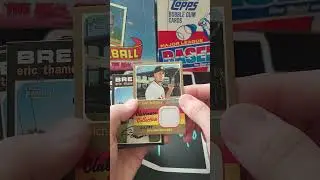 Opening two packs of 2020 Topps Heritage Baseball packs #toppsbaseball #baseballcards #toppsheritage