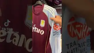 ASTON VILLA NEW LONG SLEEVE SHIRT 25/26 #astonvilla #adidas #football #soccer #footballshirt #trend