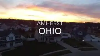 Amherst Ohio from the eyes of a drone