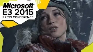 Rise of the Tomb Raider Gameplay Demo  - E3 2015 Microsoft Press Conference