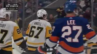 Penguins @ Islanders | Rakell gets his 2nd of the year to make it 1-0!