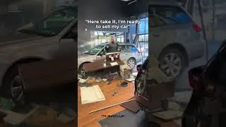 Customer Crashes In &ndash; Ready to Sell Their Car FAST!