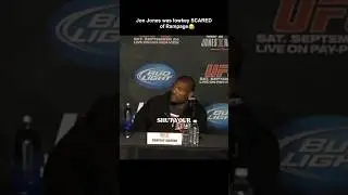 When Jon Jones Was SCARED Of Rampage Jackson