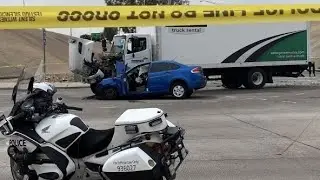 Suspect opens fire at officer, crashes on I-17 in Phoenix | FOX 10 News