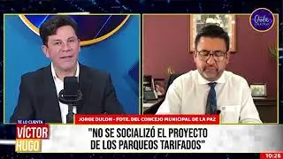 &ldquo;NO SE SOCIALIZ&Oacute; EL PROYECTO DE LOS PARQUEOS TARIFADOS&rdquo; - JORGE DULON