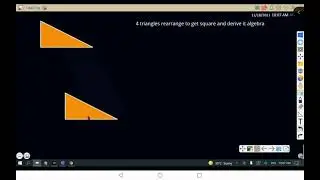 Geometric algebra proof for Pythagoras' Theorem