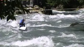 Wildwasser Weltmeisterschaft 2012 Isere Sprint Training
