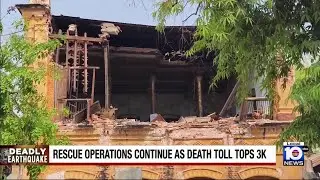 Death toll continues to rise after 7.7 magnitude earthquake hits Myanmar