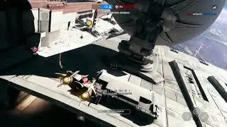 Starfighter assault match on Fondor - Star Wars Battlefront 2 (2017)