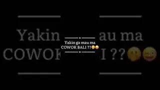 Cowok BALI