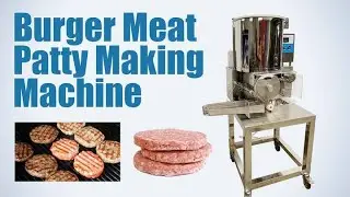 2022 new hamburger meat patty making machine | automatic burger forming machine | meat processing