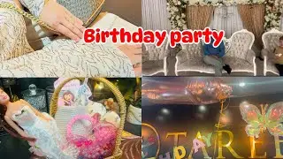 Daily routine vlog of Bangladeshi mum in uk|| Birthday girl gift hamper ideas॥birthday party vlog॥