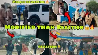 Public Reaction On My Thar Modified 😎| Sab log Apni Thar⚠️ के Fan Hogay 🥵