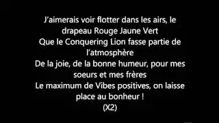 Parole rouge jaune vert yaniss odua